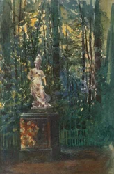 Le Labyrinthe, Statue de Minerve, Versailles